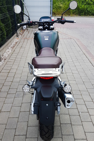 Motocykl DAYTONA ROCKSTAR 125 CBS ciemnozielony/matowy