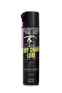 Muc-Off - Smar do łańcucha do użytku drogowego i offroadowego w suchych warunkach, baza teflonowa - 400ml - Dry Weather Chain Lube