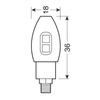Kierunkowskazy LAMPA Volt LED 12V czarne