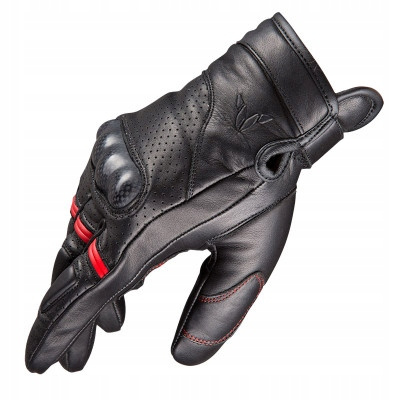 Rękawice NORDCODE GT-CARBON czarno/czerwone