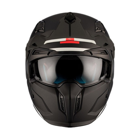 Kask trialowy MT Helmets STREETFIGHTER SV S czarny/matowy