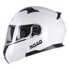 Kask szczękowy PILOT ROAD SV biały połysk