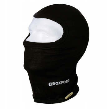 Kominiarka motocyklowa OXFORD Deluxe Merino Balaclava czarna