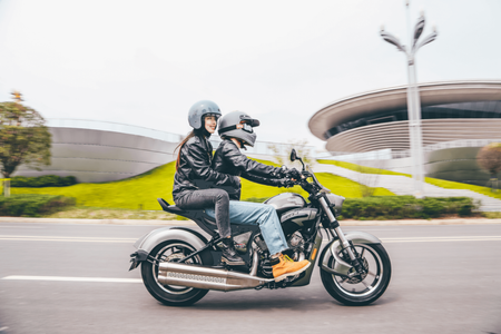 Motocykl HYOSUNG GV125R ABS granatowy/połysk
