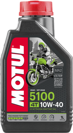 Olej silnikowy MOTUL 5100 10W40 4T półsyntetyczny 1L