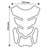 Tankpad motocyklowy LAMPA Pro-Tank X2 czarny