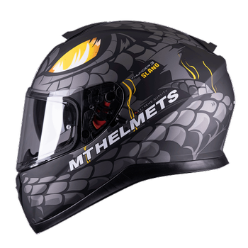 Kask integralny MT Helmets THUNDER 3 SV SLANG A2 z blendą szary matowy