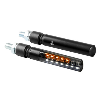 Kierunkowskazy LAMPA Line SQ Front sekwencyjne + pozycyjne LED 12V czarne