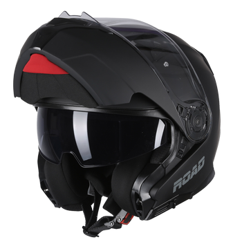 Kask szczękowy PILOT ROAD II SV czarny/matowy